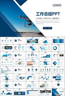 无人机行业工作总结汇报PPT