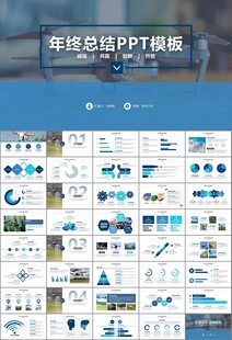 无人机行业工作总结汇报PPT