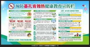 基孔肯雅热健康教育宣传栏