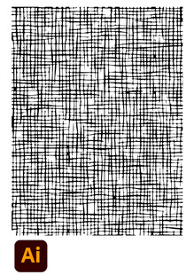 黑白线条抽象纹理图案