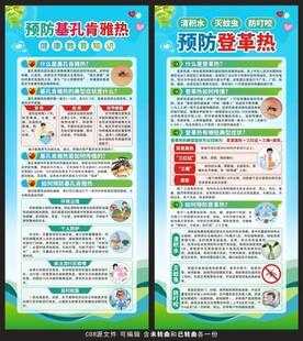 基孔肯雅热登革热展架