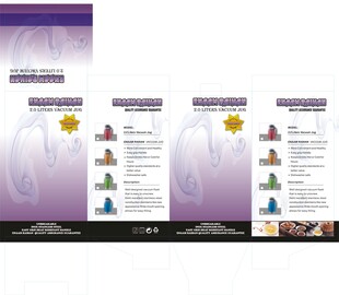 紫色系精美装饰图案设计