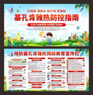 预防基孔肯雅热展板