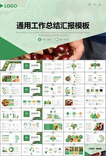 营养美食美味板栗种植宣传PPT