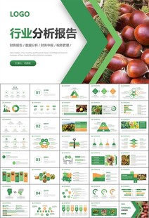 营养美食美味板栗种植宣传PPT