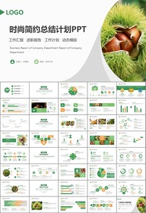 营养美食美味板栗种植宣传PPT