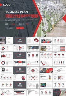 纺织行业总结计划工作汇报PPT