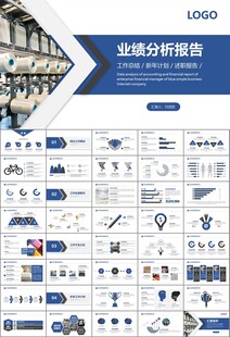 纺织行业总结计划工作汇报PPT