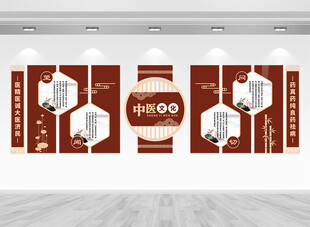 中医望闻问切文化墙