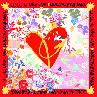 爱心梦幻插画艺术作品