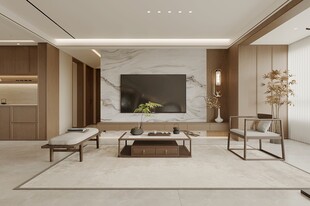 客餐厅场景效果图