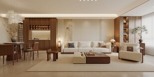 宋氏美学客厅效果图