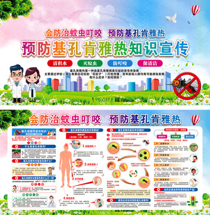 基孔肯雅热展板