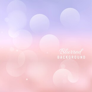 梦幻粉蓝渐变光斑背景