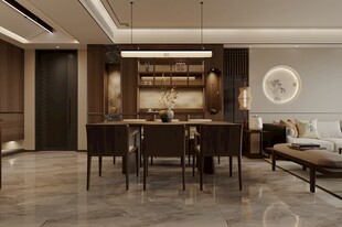 客餐厅场景效果图