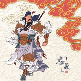 关羽画像关公关羽