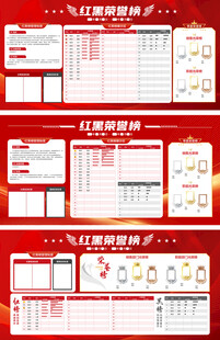 红黑榜企业荣誉榜