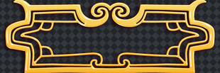金色复古边框图案