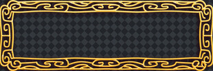 黑金边框装饰图案背景