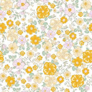 清新碎花图案背景图