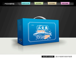 三文鱼包装 海鲜礼盒