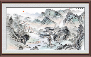 江山如画流水生财