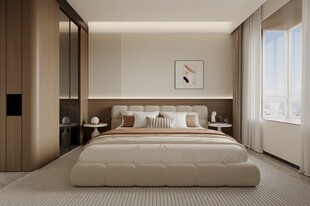 卧室室内场景效果图