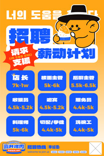 招聘海报