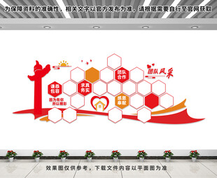 团队风采文化墙