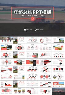 农业机械农业生产收割机PPT