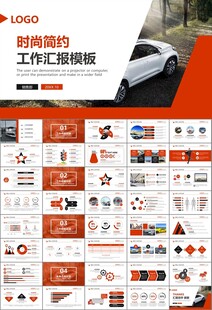 汽车销售4S店汽车行业PPT