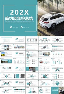 汽车销售4S店汽车行业PPT