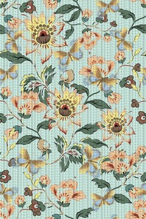 花卉植物清新图案纹理