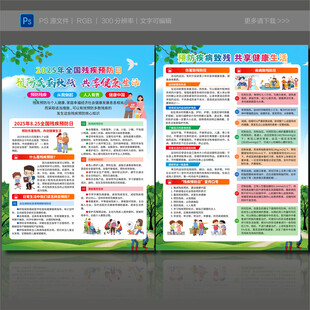 全国残疾预防日宣传单