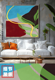 现代立体几何抽象装饰画
