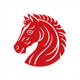 红色马头标志