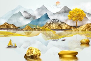 金山麋鹿发财树