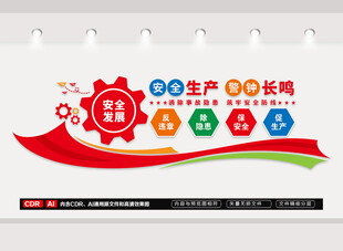 安全生产警钟长鸣文化墙