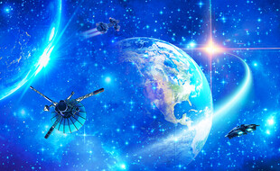 星空宇宙软膜背景