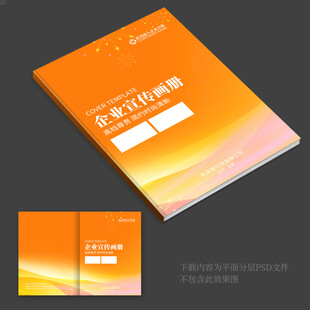 金色画册封面
