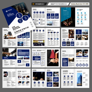 大气律师事务所画册