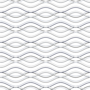 简约线条波浪纹理图案