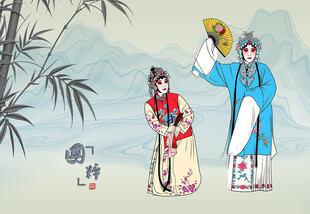 古典戏曲人物形象展示