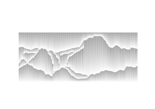 立体山水浮雕图案