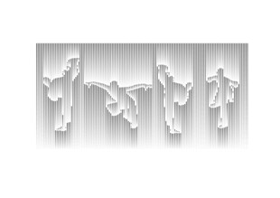 立体风人物动作展示