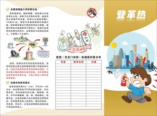 登革热 蚊虫宣传专页