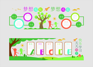 幼儿园文化墙