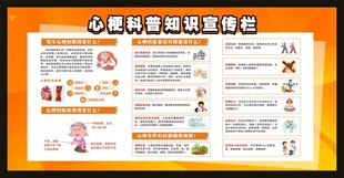 心梗科普知识宣传栏