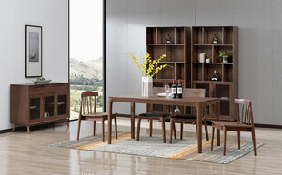 现代中式风格餐厅家具组合