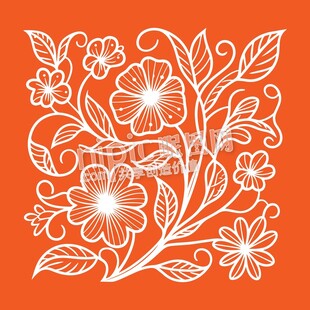 艺术花卉装饰图案